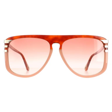 Chloe Aviator Señoras Rubio Brillante Habana Naranja degradado CH0104S