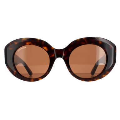 Balenciaga oval señoras havana marrón bb0235s