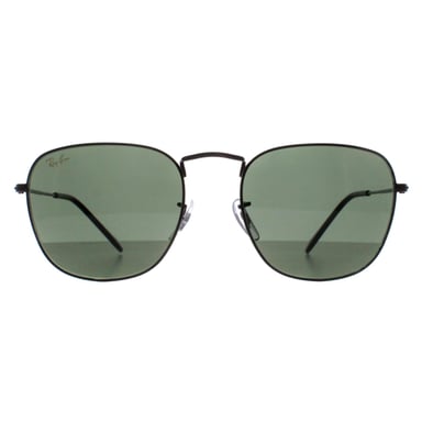 Ray-Ban Cuadradas Unisex Negro G-15 Verde RB3857 Frank