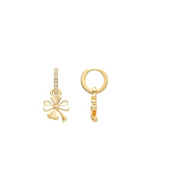 Pendientes Luxenter Flor acabado en Oro
