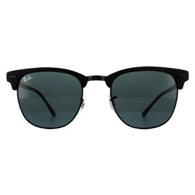 Ray-Ban Gafas de sol Clubmaster Metal RB3716 186/R5 Negro Gris Mate