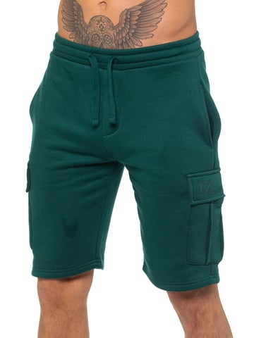 Enzo | Pantalones cortos cargo para hombre - Verde
