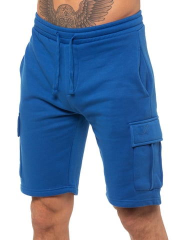 Enzo | Pantalones cortos cargo para hombre - Azul