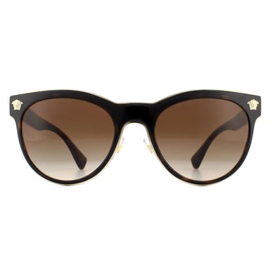 Gafas de Sol Versace VE2198 125213 Gradiente Marrón Habana Oscuro