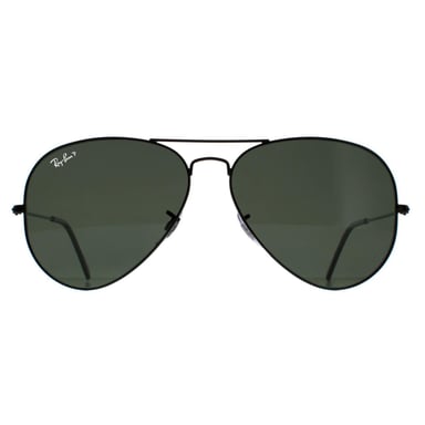 Ray-Ban Gafas de Sol Aviator 3025 002/58 Negro Polarizadas