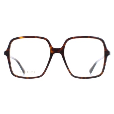 Gucci Montures de lunettes GG1003O 002 Havane fonc� femmes