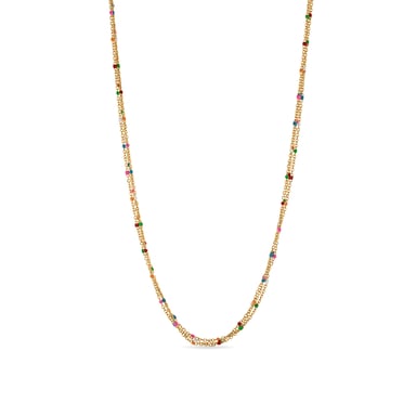 Collar Luxenter Yao acabado en oro amarillo 18k