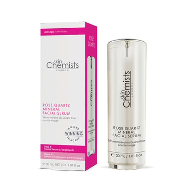 skinChemists Suero Facial Mineral Cuarzo Rosa 30ml