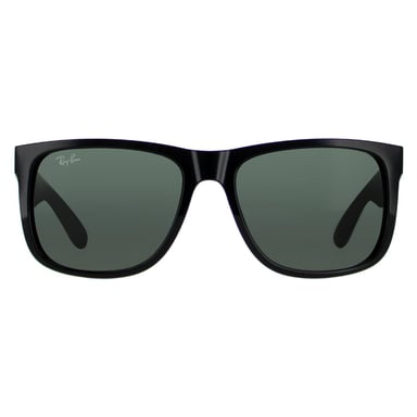 Gafas de sol Ray-Ban Justin 4165 601/71 Negro brillante Verde