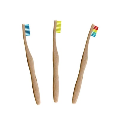 Dr. Botanicals Kit de cepillo de dientes de bambú vibrante