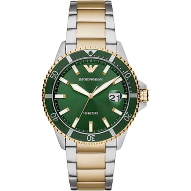 Emporio Armani Diver Men's Multicolour Watch AR80063SET