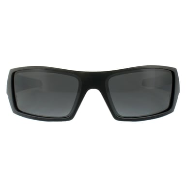 Gafas de sol Oakley Wrap para hombre en negro mate con polarizado Black Iridium
