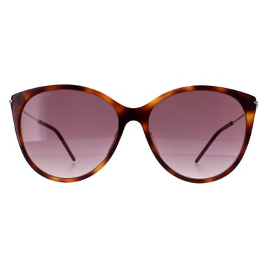 Gafas de sol Gucci GG1268S 002 havana oro rojo degradado