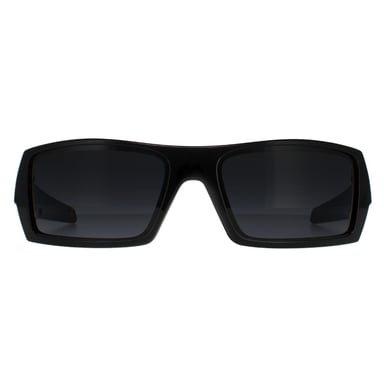 Gafas de sol Oakley Wrap para hombre en negro pulido y gris