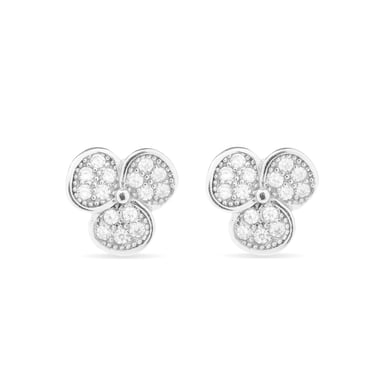 Pendientes Luxenter, dagger de plata de ley 925 y circonita brillante acabado baño rodio