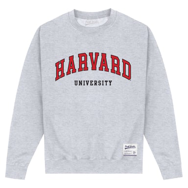 Harvard University Script Heather Grey Sweatshirt