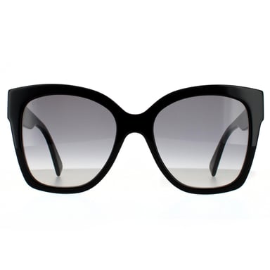 Gafas de sol Gucci Square para mujer en negro y gris degradado