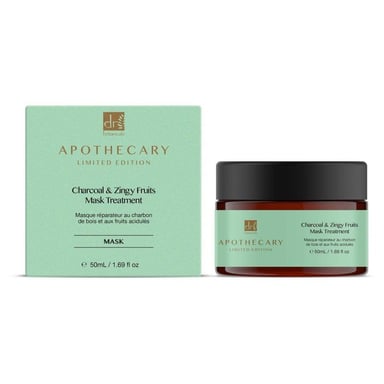 Dr. Botanicals Mascarilla antiedad de carbón y frutas refrescantes 50 ml