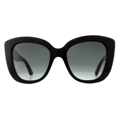Gafas de sol Gucci Cat Eye para mujer en negro y gris degradado