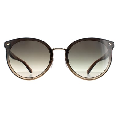 Gafas de sol Bally by0043-k 45b degradado oro-verde