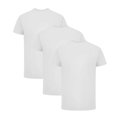 Camisetas Blancas Clásicas con Logo Tonal Tri-Pack de Palm Angels