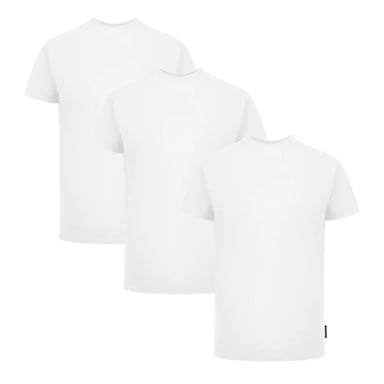 Camisetas Blancas con Logo de Bandera Tri-Pack de Palm Angels