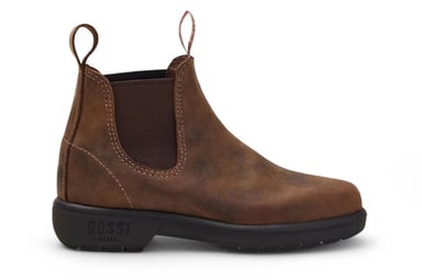 Botas Chelsea de cuero marrón tostado Rossi 303 Endura