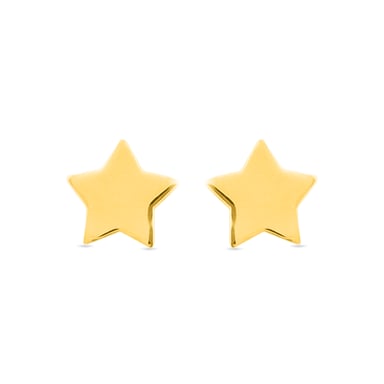 Pendientes Luxenter  de Plata de Ley 925 acabados en oro amarillo de 18K - Essential