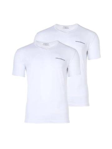 Pack de 2 camisetas Emporio Armani Heritage para hombre