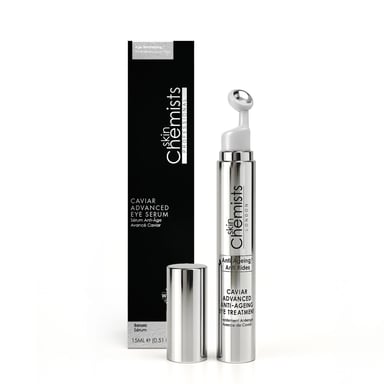 skinChemists Tratamiento contorno de ojos antiedad avanzado Caviar 15 ml