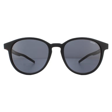 Gafas de sol Hugo by Hugo Boss Round Hombre negro mate gris