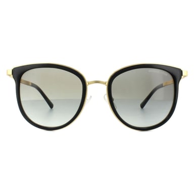 Gafas de sol Michael Kors Cat Eye Ladies Black Gold Gray Gracient