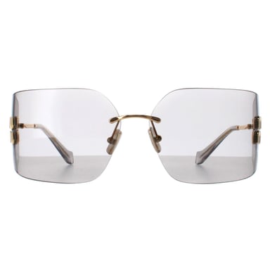 Gafas de sol Miu Miu MU54YS 5AK30B gris claro dorado