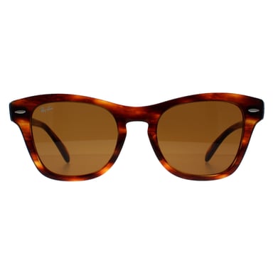 Ray-Ban RB0707S 954/33 gafas de sol a rayas havana marrón