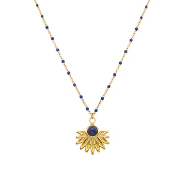 Collar Luxenter Viwing acabado oro 18k
