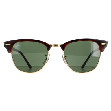 Gafas de sol Ray-ban redondas unisex verde havana