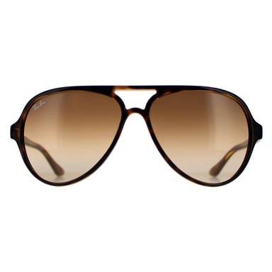 Gafas de sol Ray-Ban Aviator unisex en degradado marrón habana claro