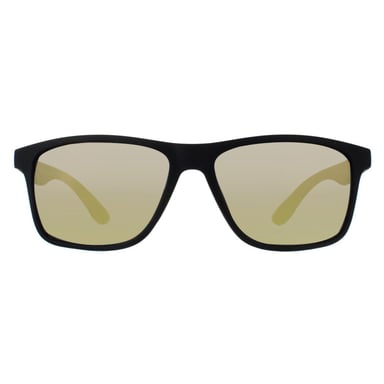 Smarty Rectángulo Unisex Mate Negro Caucho Amarillo Bronce Azul Flash SA2306