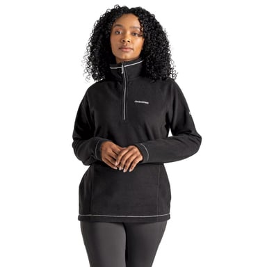 Craghoppers Womens/Ladies Miska VI Half Zip Fleece (Black)