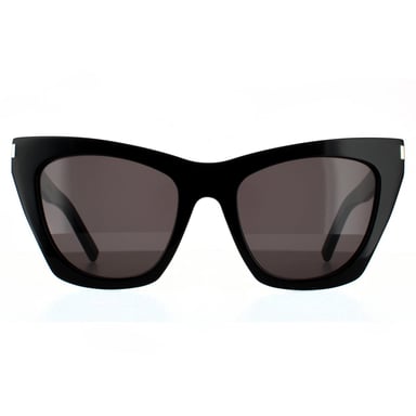 Gafas de sol negras y grises para mujer Cat Eye de Saint Laurent