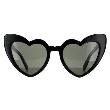Gafas de sol cat eye para mujer negras y grises de Saint Laurent