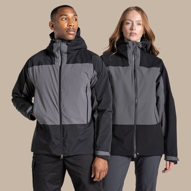 Craghoppers Mens Expert Active Jacket (Carbon Grey/Black)