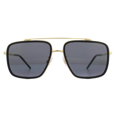 Gafas de sol DOLCE & GABBANA DG2220 02/81 Oro y Negro Marrón Gradiente Polarizadas