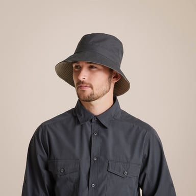 Craghoppers Expert Kiwi Bucket Hat (Carbon Grey)
