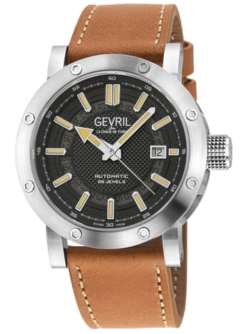 Reloj Esqueleto Automático Suizo de Hombre GV2 18120B con Pulsera de Acero Inoxidable Bicolor IPYG