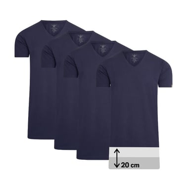 Cappuccino Italia Tee SS 4-Pack Camisetas Azul