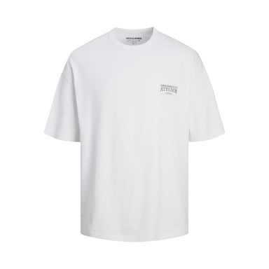 Jack & Jones Tee SS Santorini Oversize Fit Tee Blanco
