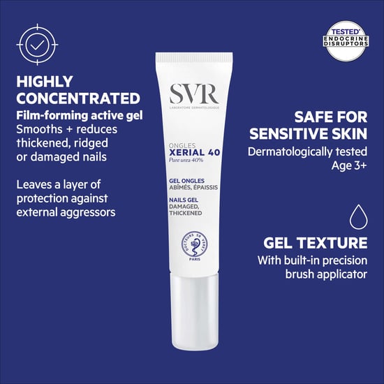 SVR Xerial 40 Tratamiento Reparador de Uñas - Aplicador de 10ml para Uñas Saludables - Image 5