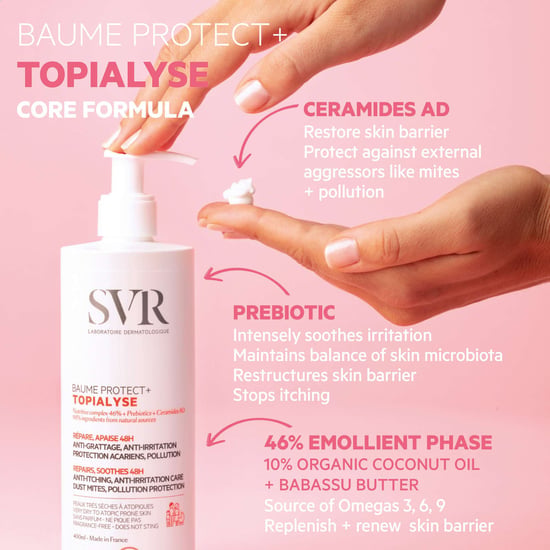 SVR Topialyse Bálsamo Protect+ 48h Nutritivo Para el Cuerpo 400ml para Piel Sensible - Image 3