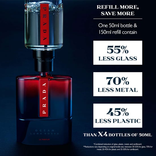 Prada Luna Rossa Ocean Le Parfum Recarga - Spray de Eau de Parfum para Hombre 150 ml - Image 4
